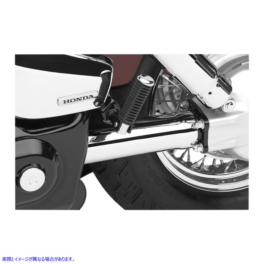 取寄せ クロームメッキドライブシャフトカバー - VTX13/18 コブラ Chromed Driveshaft Cover - VTX13/18 06-0650 BLV60650