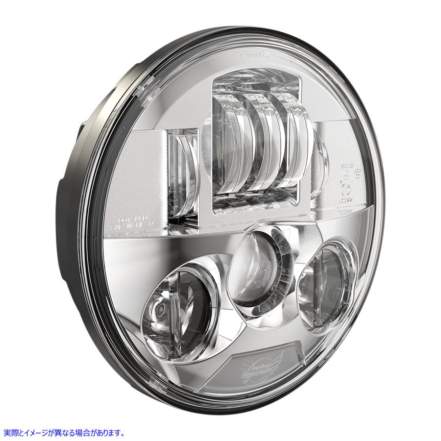 取寄せ 7 ProbeamRLEDヘッドランプ カスタムダイナミクス 7 ProbeamR LED Headlamp - Indian - Chrome PB-7-IND-C 20011825