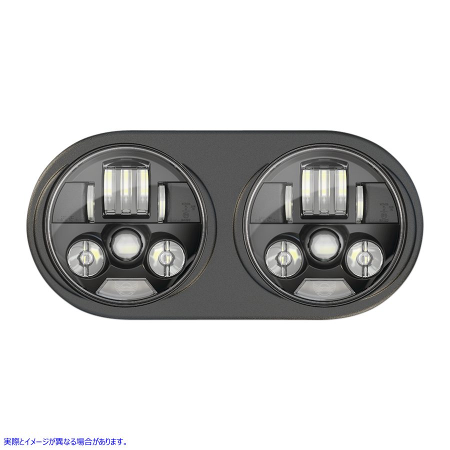 取寄せ Probeam?LEDヘッドランプアセンブリ カスタムダイナミクス ProBeam? LED Headlamps - FLTR - Black PB-RG13-B 20011834