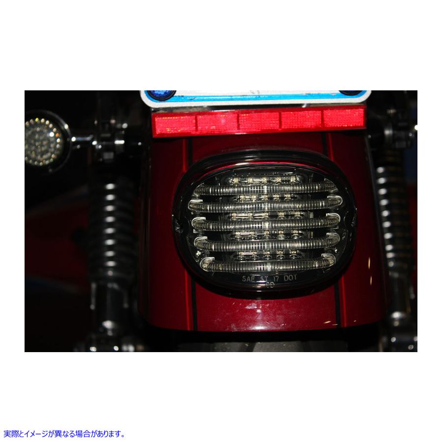 取寄せ テールライト - ナンバープレート照明なしウィンドウ - スモーク カスタムダイナミクス Taillight - without License Plate Illumination Window - Smoke PB-TL-LP-S 20101365