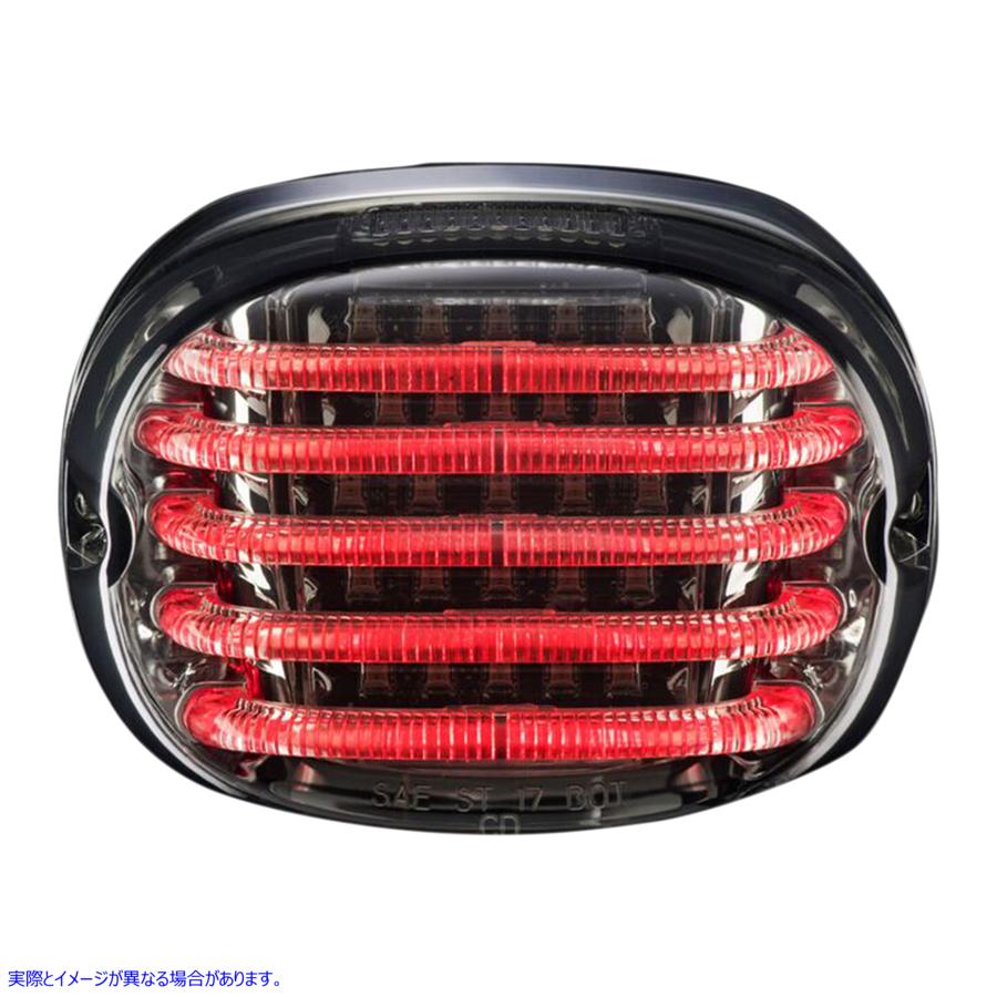 取寄せ テールライト - ナンバープレート照明ウィンドウ付き - スモーク カスタムダイナミクス Taillight - with License Plate Illumination Window - Smoke PB-TL-SBW-S 20101367