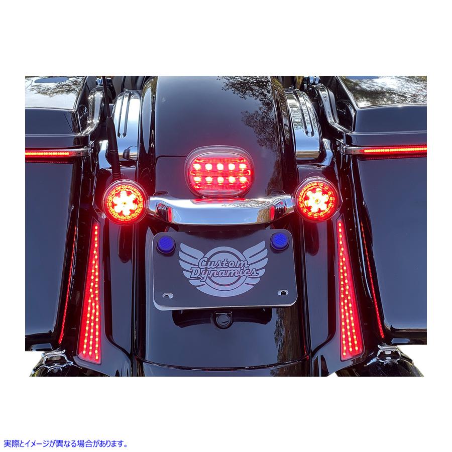 取寄せ ProBEAMR ミニ アドオン テールライト - レッド - 14-24 カスタムダイナミクス ProBEAMR Mini Add-On Tail Light - Red - '14-'25 PB-MINITL-BCM-R 20101401