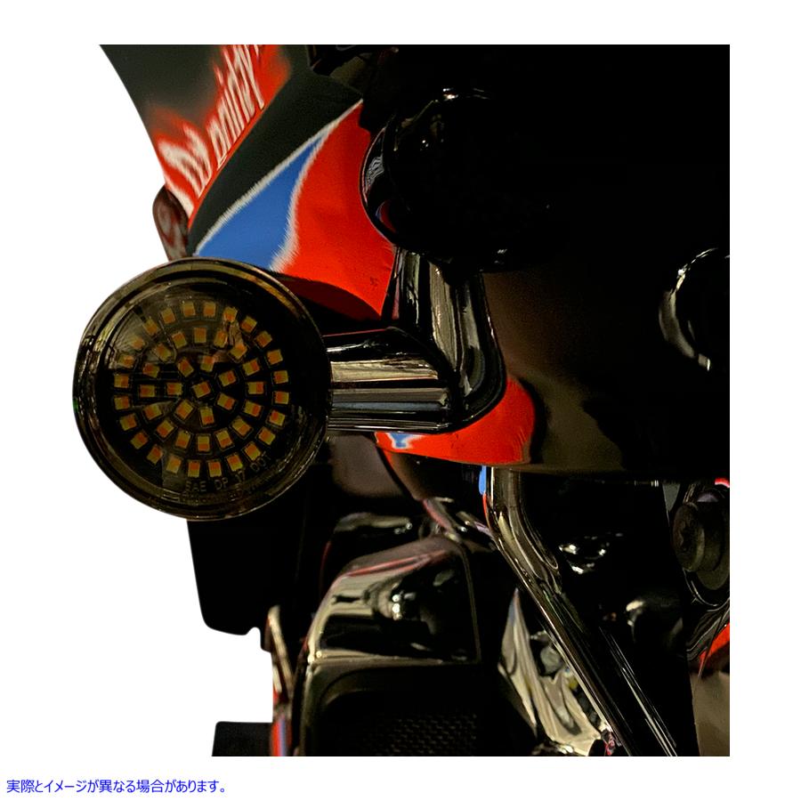 取寄せ アンバー/ホワイト LED ターンシグナルインサート カスタムダイナミクス Amber/White LED Turn Signal Inserts GEN-4-AW-1157 20201881