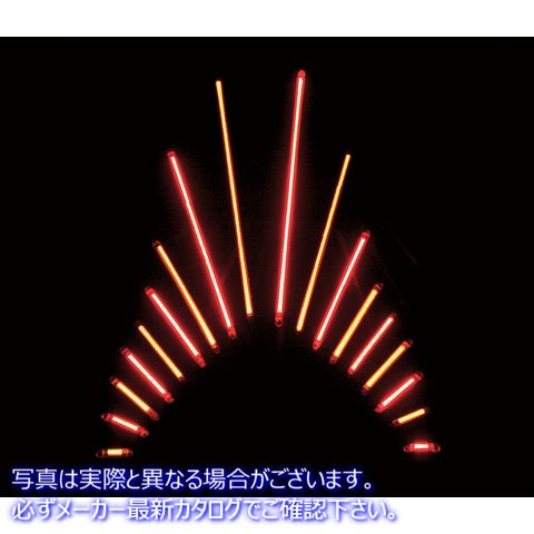取寄せ TruFLEXR LEDストリップ - 12.8インチ - 赤/赤 カスタムダイナミクス TruFLEXR LED Strip - 12-3/4 - Red/Red TF100RR 20400922