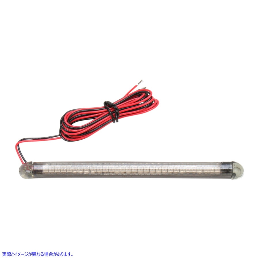 取寄せ TruFLEXR LEDストリップ - 4.5インチ - レッド/スモーク カスタムダイナミクス TruFLEXR LED Strip - 4-1/2 - Red/Smoke TF30RS 20400941