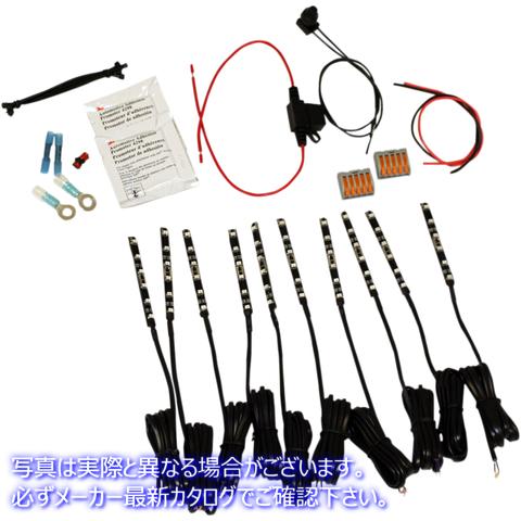 取寄せ MagicflexR2 クルーザー LED エンジンキット - ブルー カスタムダイナミクス MagicFLEXR2 Sport LED Engine Kit - Blue M2SB1BLUE 20401561