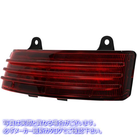 取寄せ トライバー テールライト - 14-24 - レッド カスタムダイナミクス Tribar Taillight - '14-'25 - Red PB-TRI-3-RED 20402261
