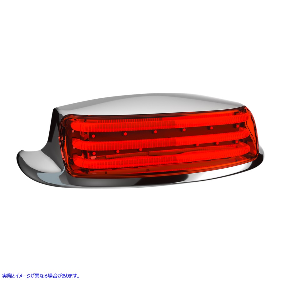 取寄せ フェンダーチップライト - レッドレンズ - クローム カスタムダイナミクス Fender Tip Light - LED - Red Lens - Chrome PB-FT-TOUR-R-C 20402352