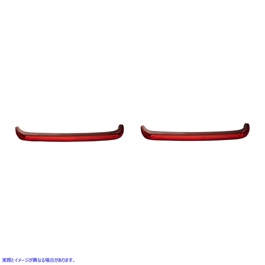 取寄せ サドルバッグライト - 97-13 - レッドレンズ カスタムダイナミクス Saddlebag Lights - '97-'13 - Red Lens CD-LP-HD-R 20402359