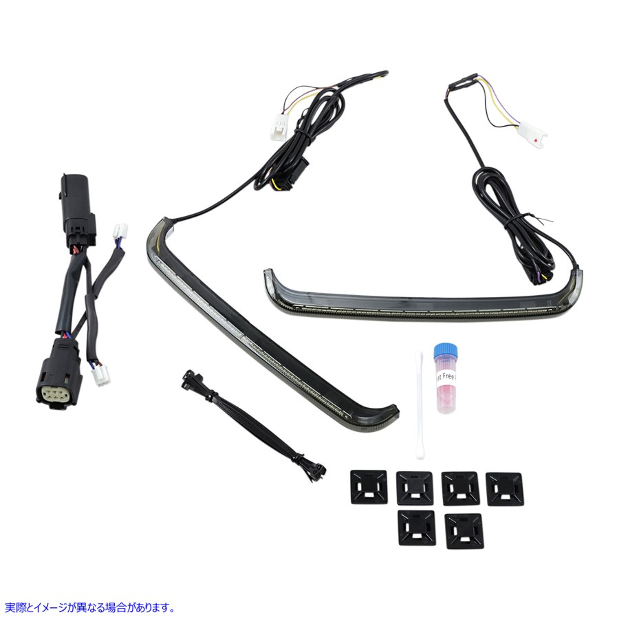 取寄せ サドルバッグライト - 10-13 スモークレンズ カスタムダイナミクス Saddlebag Lights - '10-'13 Smoke Lens CD-LP-SS6-S 20402362