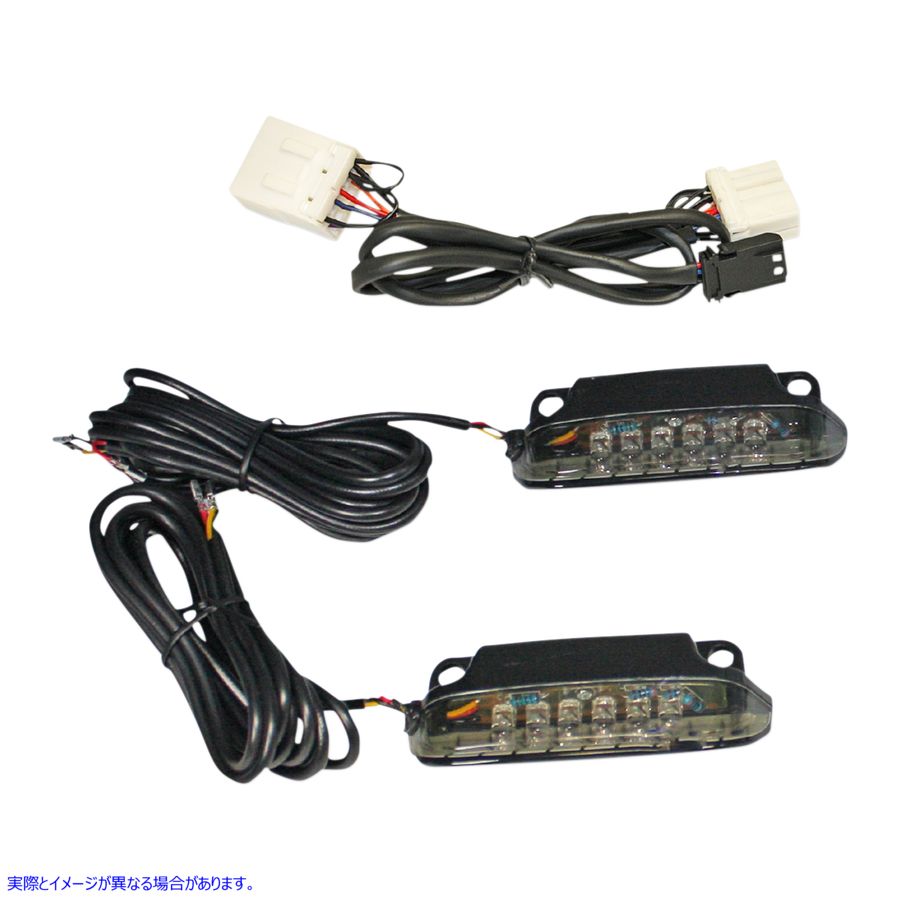 取寄せ 荷物ラックライトバー - スモーク カスタムダイナミクス Luggage Rack Light Bar - Smoke CD-LR-09-S 20402470