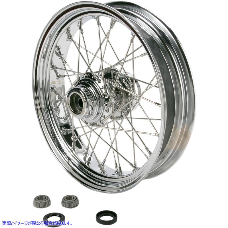 【取寄せ】ドラッグスペシャリティーズ DRAG SPECIALTIES 0203-0069 Front 40 Spoke 16 x 3.5 86-99 FLST