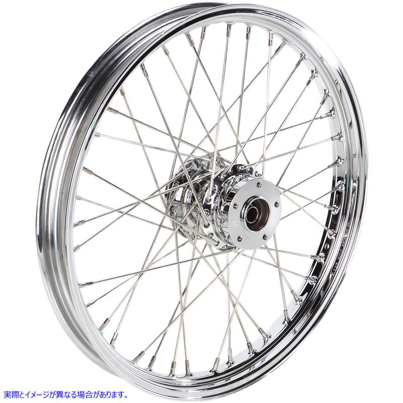 【取寄せ】ドラッグスペシャリティーズ DRAG SPECIALTIES 0203-0084 Front 40 Spoke 21 x 2.15 84-99 FXS