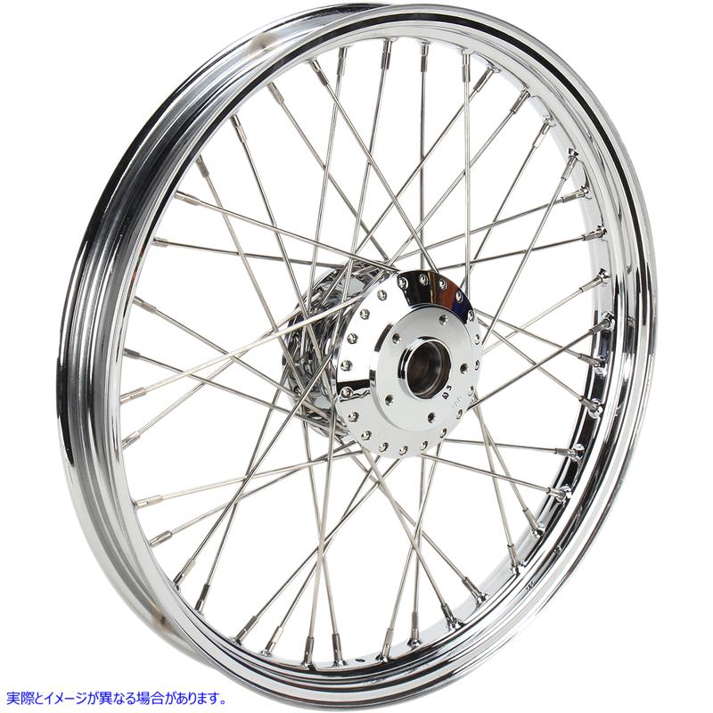 【取寄せ】ドラッグスペシャリティーズ DRAG SPECIALTIES 0203-0089 Front 40 Spoke 21 x 2.15 84-99 21x