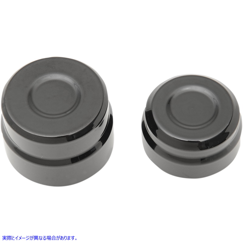 取寄せ アクスルキャップ - リア - ブラック ドラッグスペシャリティーズ Axle Cap - Rear - Black 0214-0835 02140835