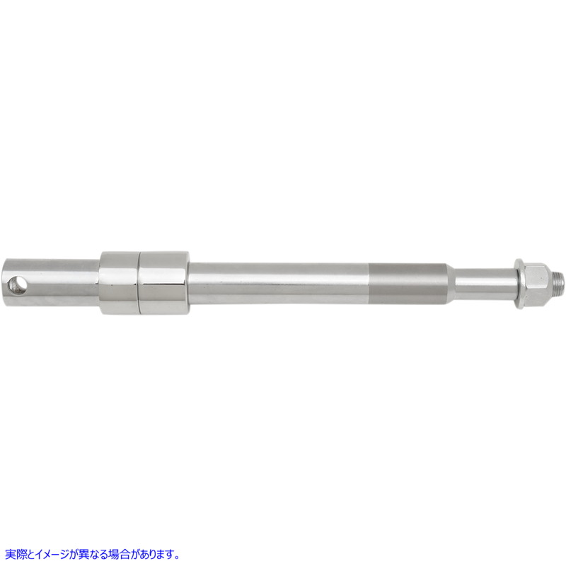 取寄せ アクスルキット - フロント - クローム ドラッグスペシャリティーズ Axle Kit - Front - Chrome 0214-0847 02140847