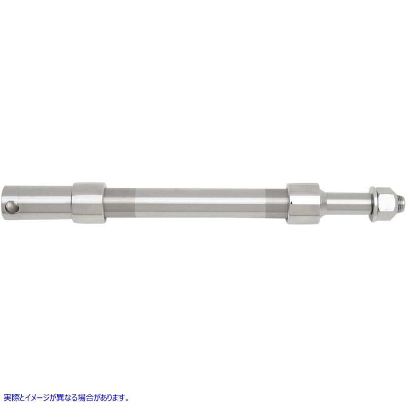 取寄せ アクスルキット - フロント - クローム ドラッグスペシャリティーズ Axle Kit - Front - Chrome 0214-0849 02140849