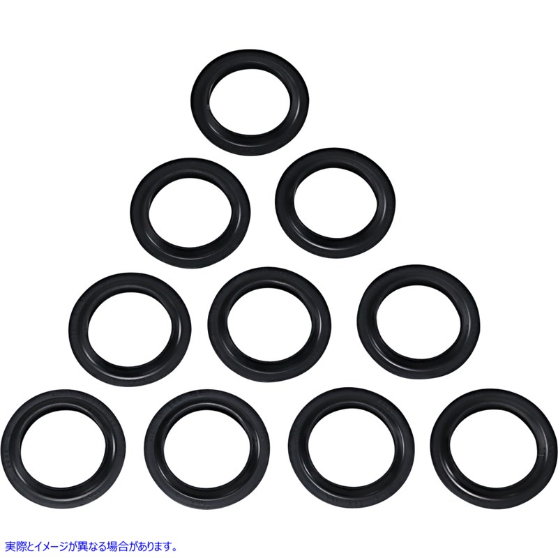 取寄せ フォークダストシール - 41 mm - 10個パック ドラッグスペシャリティーズ Fork Dust Seals - 41 mm - 10-Pack 0407-0672 04070672