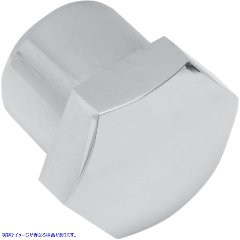 取寄せ ステアリングステムナット ドラッグスペシャリティーズ Stem Nut - Chrome - Hex Style 0410-0160 04100160