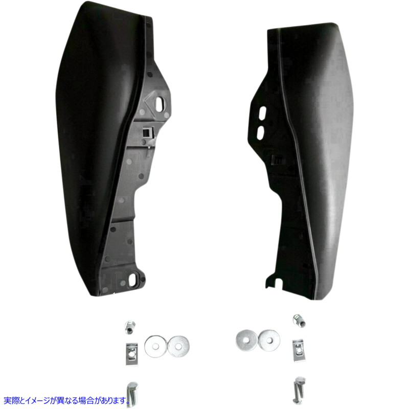 取寄せ エアデフレクター - フレームマウント - FL ドラッグスペシャリティーズ Air Deflector - Frame Mounted - FL 0504-0322 05040322