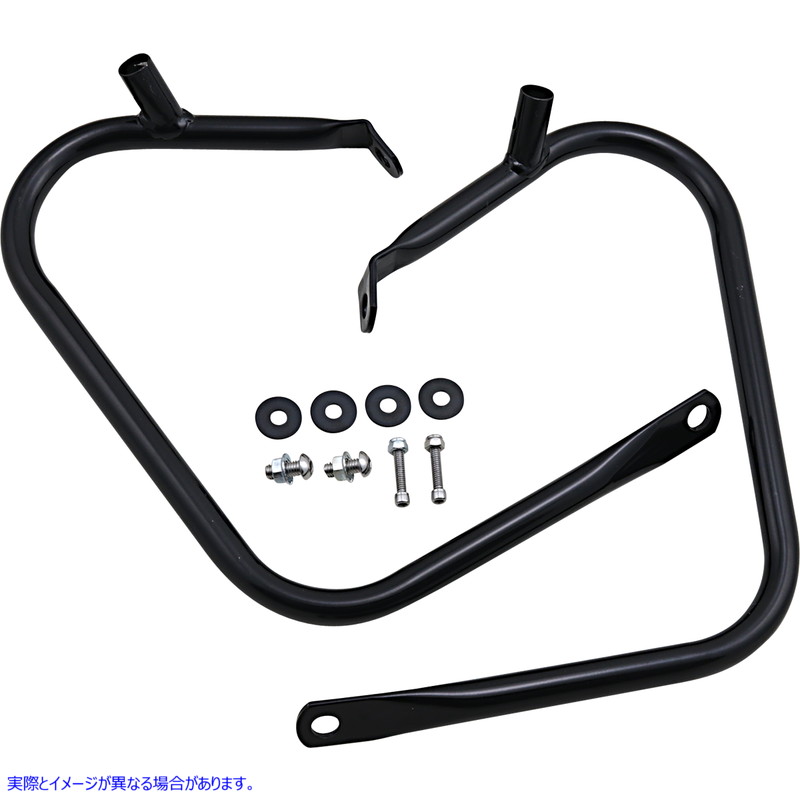 取寄せ サドルバッグガード - ブラック ドラッグスペシャリティーズ Saddlebag Guards - Black 0505-1562 05051562