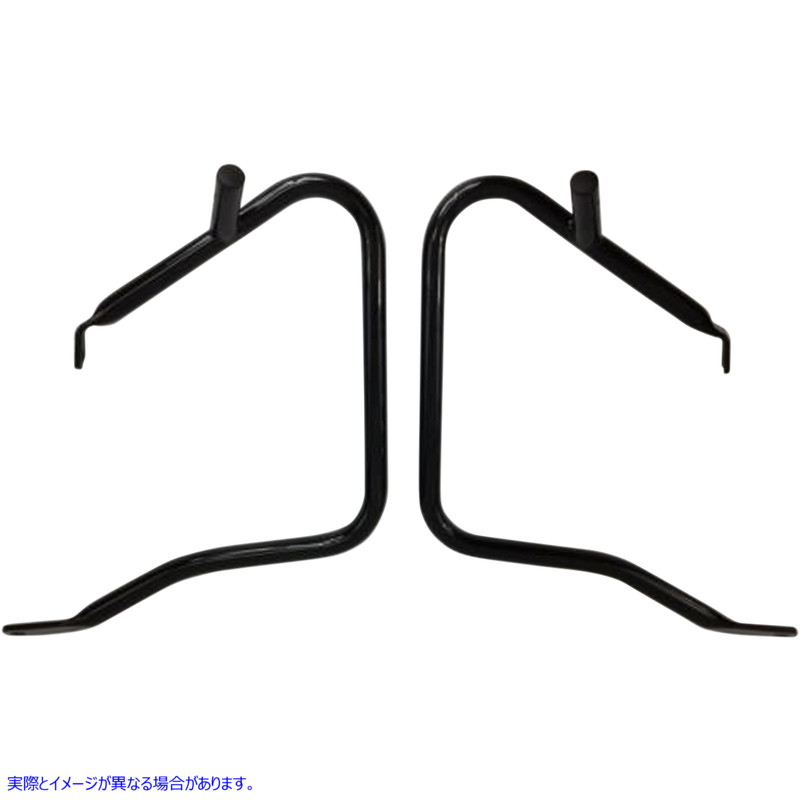 取寄せ サドルバッグガード - ブラック ドラッグスペシャリティーズ Saddlebag Guards - Black 0505-1568 05051568