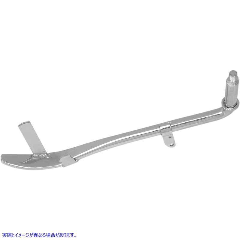 取寄せ キックスタンド - クローム - 10インチ - ストック下1インチ ドラッグスペシャリティーズ Kickstand - Chrome - 10 - 1 Under Stock 0510-0264 05100264