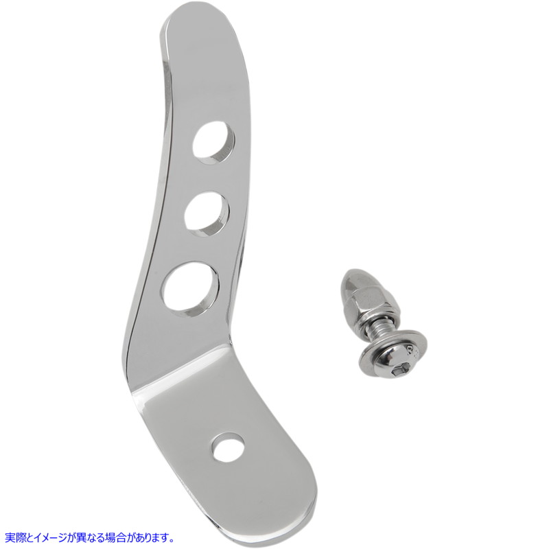 取寄せ キックスタンドエクステンション - クローム - ツーリング ドラッグスペシャリティーズ Kickstand Extension - Chrome - Touring 0510-0319 05100319