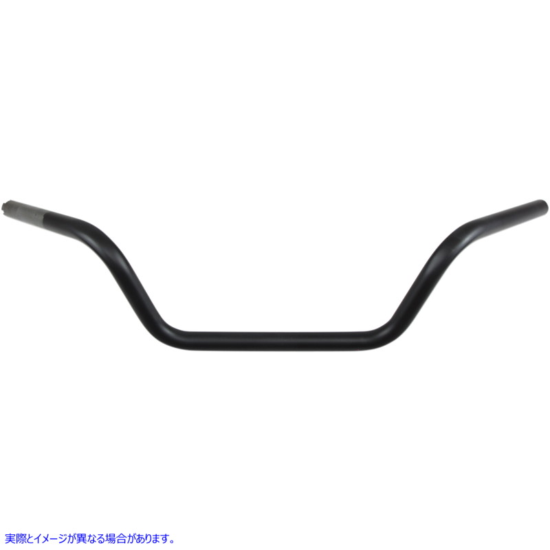 取寄せ ハンドルバー - バックホーン ロー - TBW - フラットブラック ドラッグスペシャリティーズ Handlebar - Buckhorn Low - TBW - Flat Black 0601-4187 06014187