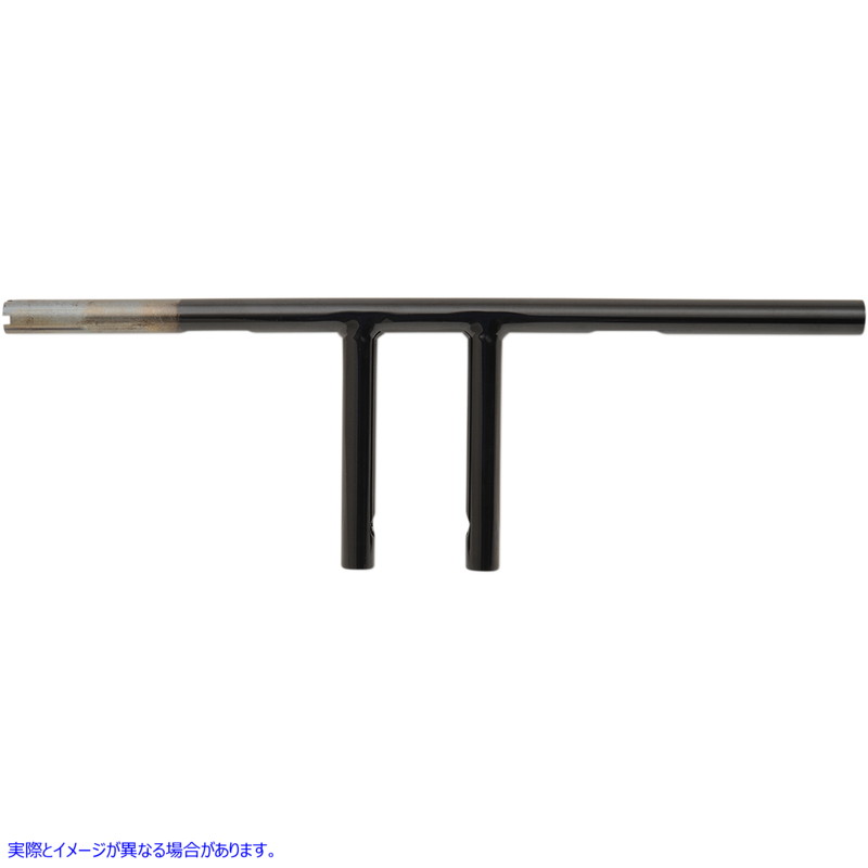 取寄せ ハンドルバー - Tバー - ディンプル加工 - 6インチ - ブラック ドラッグスペシャリティーズ Handlebar - T-Bar - Dimpled - 6 - Black 0601-4216 06014216