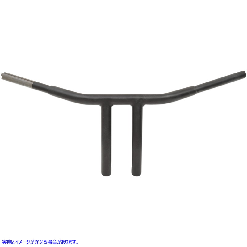 取寄せ ハンドルバー - Tバー - バッファロー - 8インチ - TBW - フラットブラック ドラッグスペシャリティーズ Handlebar - T-Bar - Buffalo - 8 - TBW - Flat Black 0601-4276 06014276