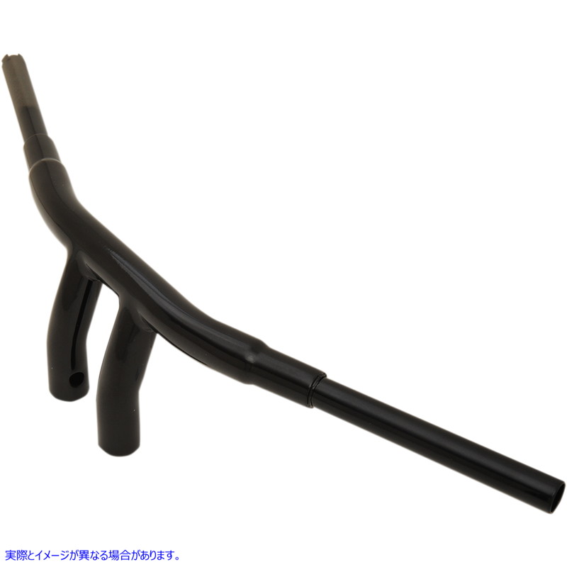 取寄せ ハンドルバー - 「ビッグ」バッファロー - Tバー - 5インチ - グロスブラック ドラッグスペシャリティーズ Handlebar - Big Buffalo - T-Bar - 5 - Gloss Black 0601-4307 06014307