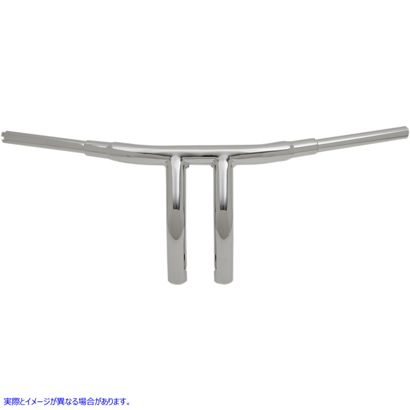 取寄せ ハンドルバー - 「ビッグ」バッファロー - Tバー - 10インチ - クローム ドラッグスペシャリティーズ Handlebar - Big Buffalo - T-Bar - 10 - Chrome 0601-4312 06014312