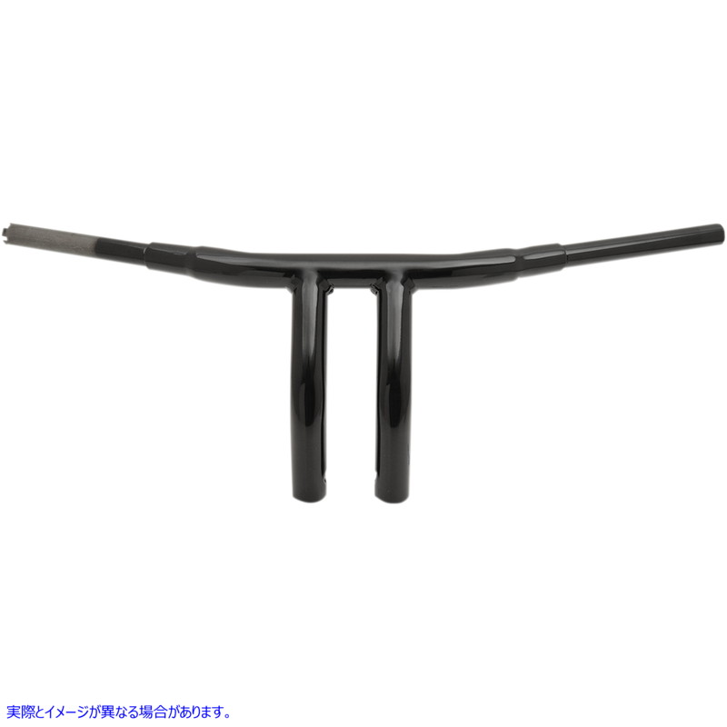 取寄せ ハンドルバー - 「ビッグ」バッファロー - Tバー - 10インチ - グロスブラック ドラッグスペシャリティーズ Handlebar - Big Buffalo - T-Bar - 10 - Gloss Black 0601-4313 06014313