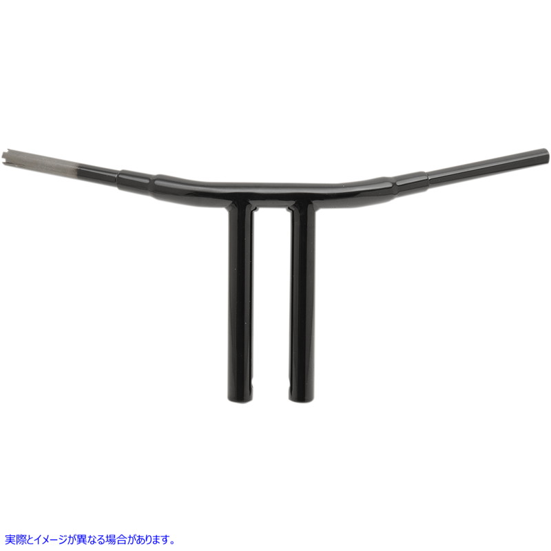 取寄せ ハンドルバー - 「ビッグ」バッファロー - チョッパーTバー - 12インチ - グロスブラック ドラッグスペシャリティーズ Handlebar - Big Buffalo - Chopper T-Bar - 12 - Gloss Black 0601-4319 06014319