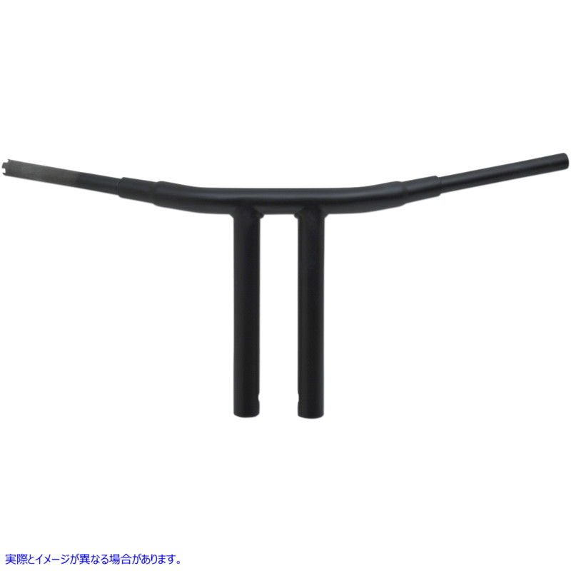 取寄せ ハンドルバー - 「ビッグ」バッファロー - チョッパーTバー - 12インチ - フラットブラック ドラッグスペシャリティーズ Handlebar - Big Buffalo - Chopper T-Bar - 12 - Flat Black 0601-4320 06014320