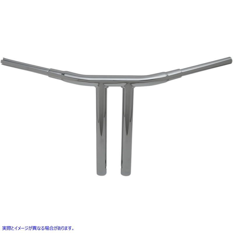 取寄せ ハンドルバー - 「ビッグ」バッファロー - チョッパーTバー - 14インチ - クローム ドラッグスペシャリティーズ Handlebar - Big Buffalo - Chopper T-Bar - 14 - Chrome 0601-4321 06014321