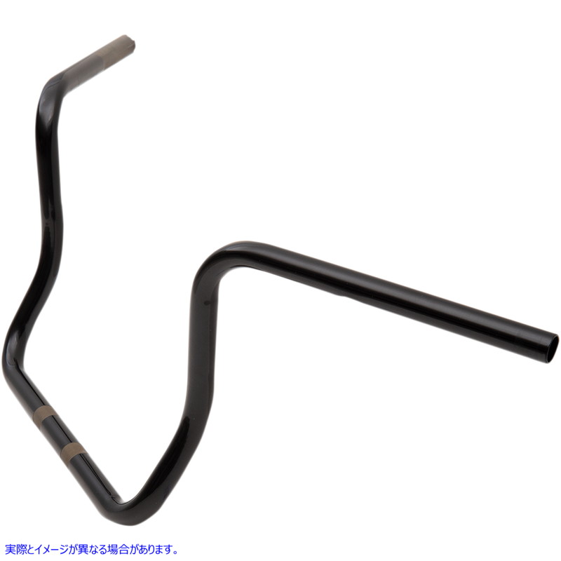 取寄せ ハンドルバー - エイプハンガー - 12インチ - グロスブラック ドラッグスペシャリティーズ Handlebar - Ape Hanger - 12 - Gloss Black 0601-5042 06015042