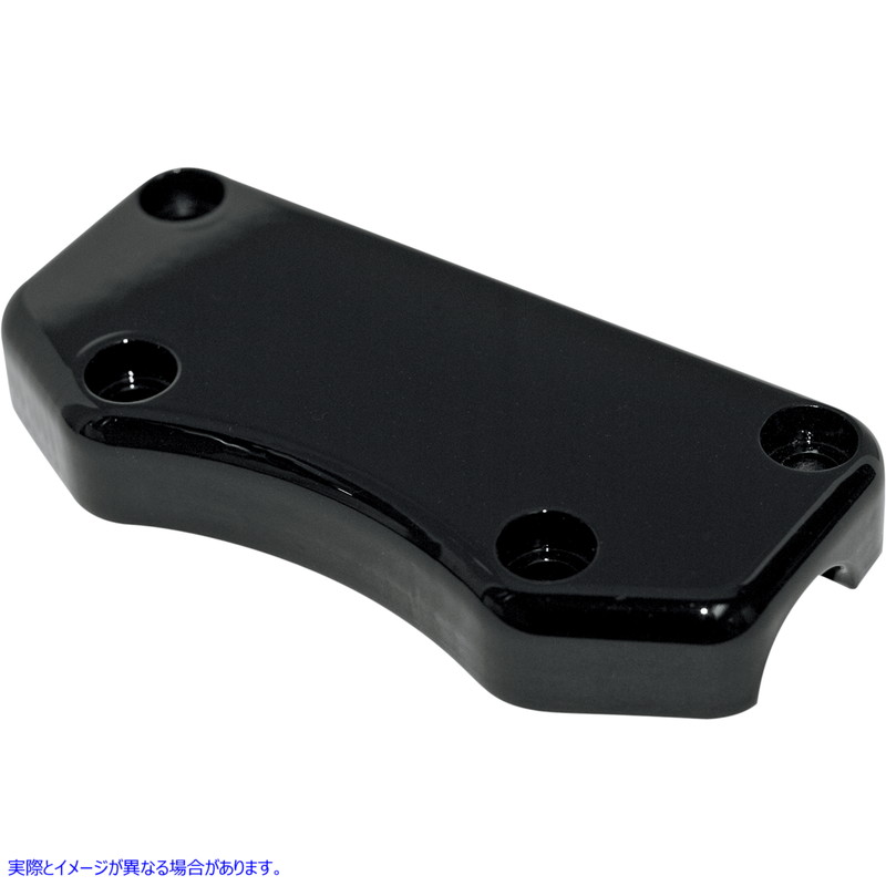 取寄せ ハンドルバークランプ - バッファロー - スムース - ブラック ドラッグスペシャリティーズ Handlebar Clamp - Buffalo - Smooth - Black 0602-0348 06020348