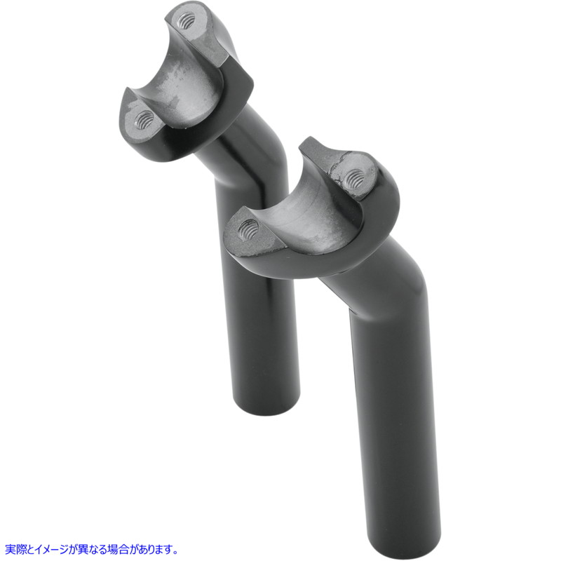 取寄せ ライザー - プルバック - 6-1/2インチ - ブラック ドラッグスペシャリティーズ Risers - Pullback - 6-1/2 - Black 0602-0416 06020416