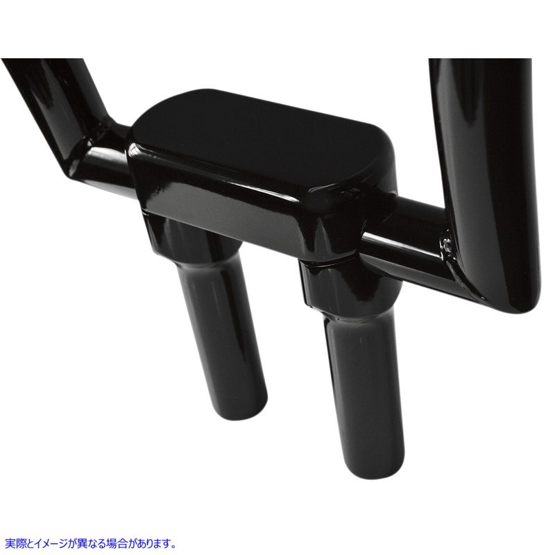 取寄せ ライザー - 6インチ - ビッグバッファロー - トップ - ブラック ドラッグスペシャリティーズ Risers - 6 - Big Buffalo - Top - Black 0602-0609 06020609