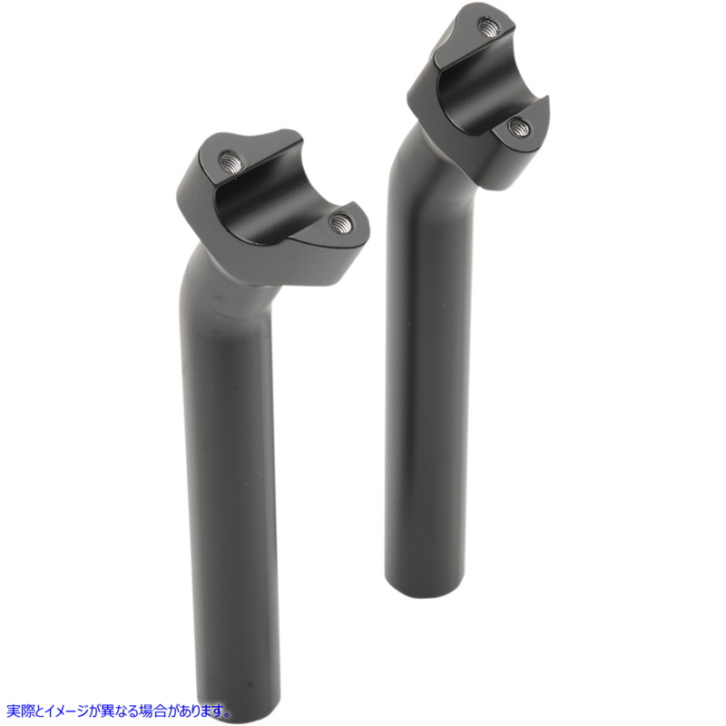 取寄せ ライザー - バッファロー - 9-1/2インチ - フラットブラック ドラッグスペシャリティーズ Risers - Buffalo - 9-1/2 - Flat Black 0602-0810 06020810