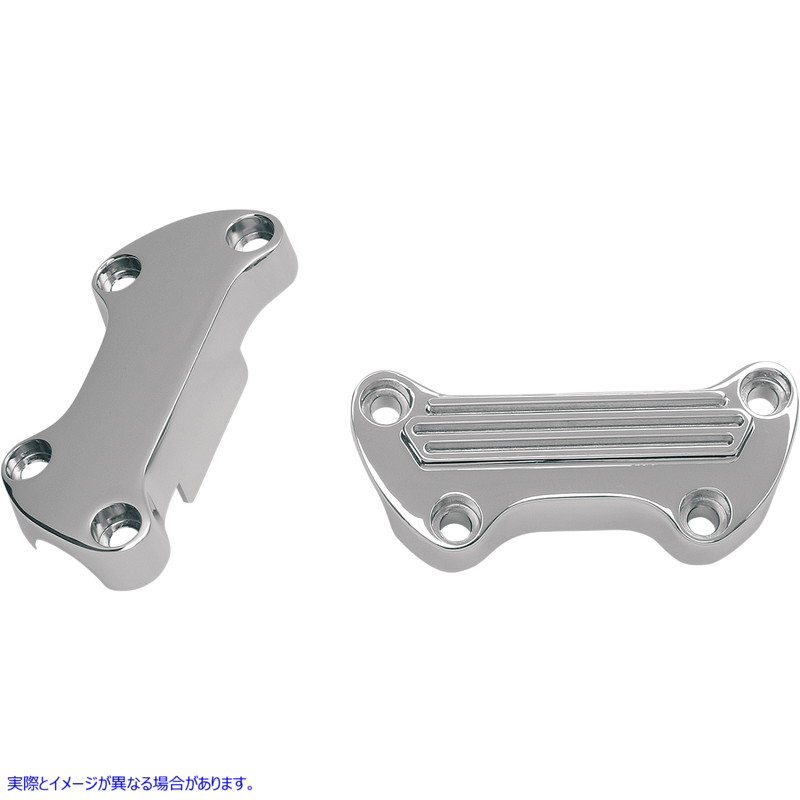 取寄せ ハンドルバークランプ - フィン付き ドラッグスペシャリティーズ Handlebar Clamp - Finned 0603-0003 06030003