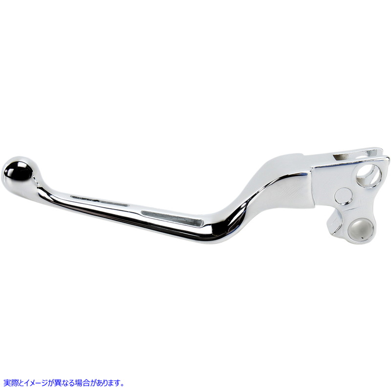 取寄せ クラッチレバー - ワイドブレード - スロット付き - クローム ドラッグスペシャリティーズ Clutch Lever - Wide Blade - Slotted - Chrome 0610-0143 06100143