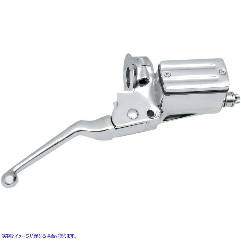 取寄せ ブレーキマスターシリンダー - 5/8インチ - クローム ドラッグスペシャリティーズ Brake Master Cylinder - 5/8 - Chrome 0610-0504 06100504