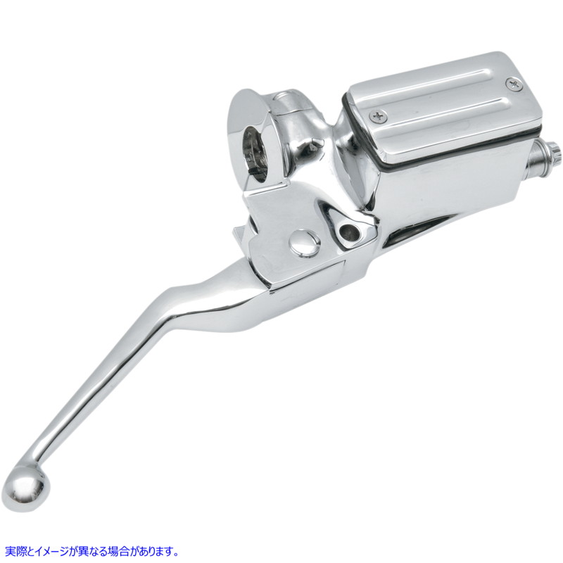 取寄せ ブレーキマスターシリンダー - 11/16インチ - クローム ドラッグスペシャリティーズ Brake Master Cylinder - 11/16 - Chrome 0610-0505 06100505