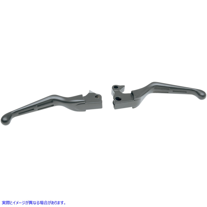 取寄せ レバー - スロット - ブラック ドラッグスペシャリティーズ Levers - Slotted - Black 0610-0633 06100633