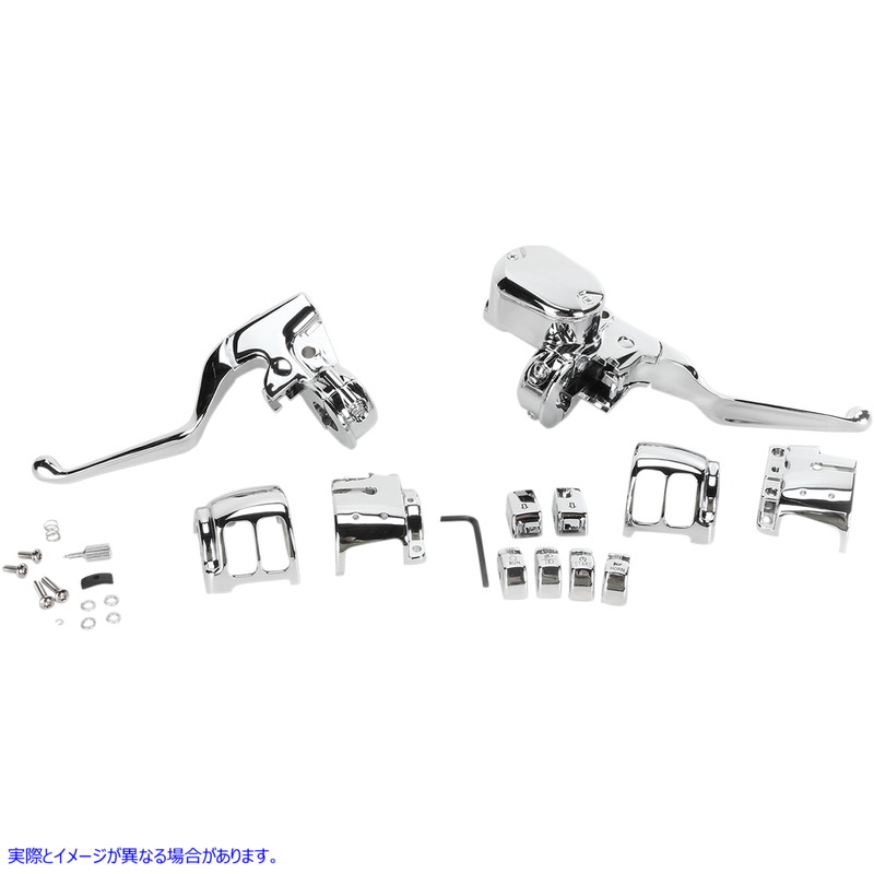 取寄せ ハンドルバーコントロール - ABS非搭載 ドラッグスペシャリティーズ Handlebar Controls - Non-ABS 0610-0801 06100801