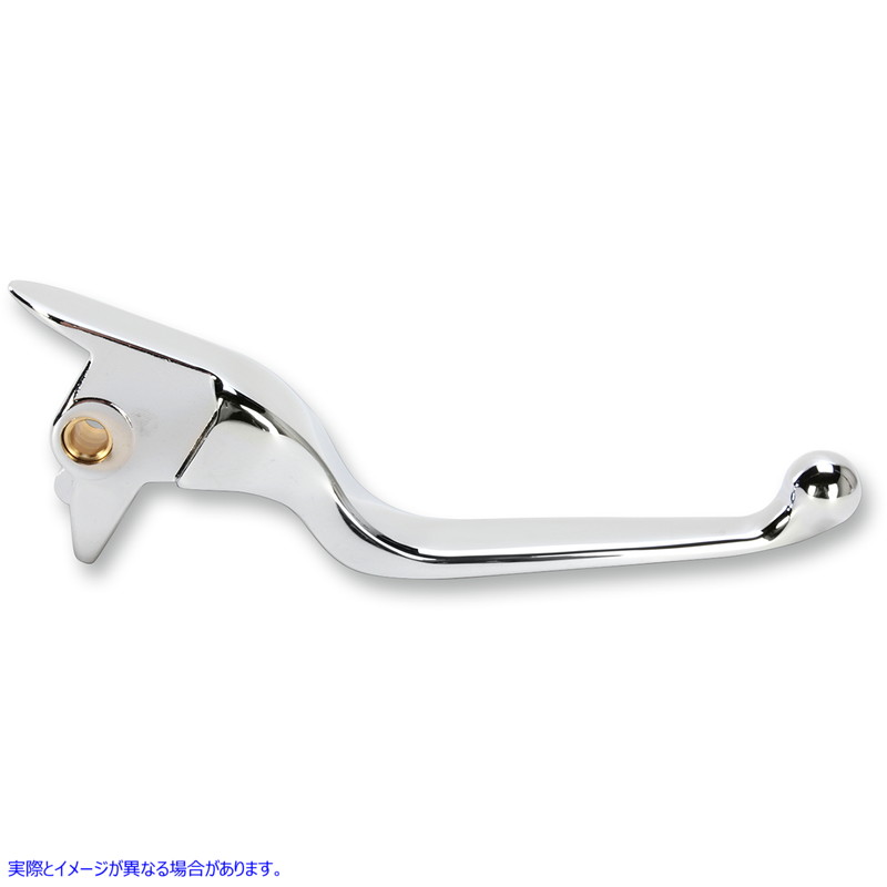 取寄せ ブレーキレバー - ワイドブレード - クローム ドラッグスペシャリティーズ Brake Lever - Wide Blade - Chrome 0610-1686 06101686