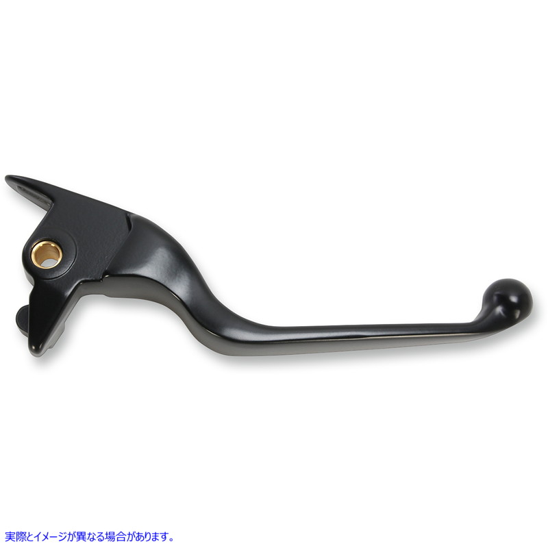 取寄せ ブレーキレバー - ワイドブレード - ブラック ドラッグスペシャリティーズ Brake Lever - Wide Blade - Black 0610-1687 06101687